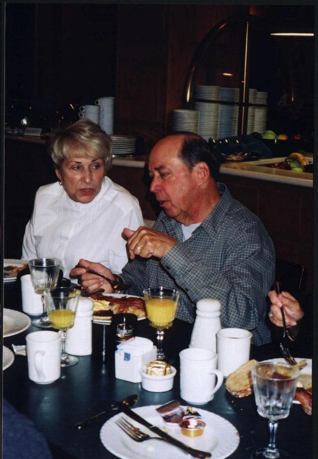 Phyllis Palmer Durham with Bert Robins