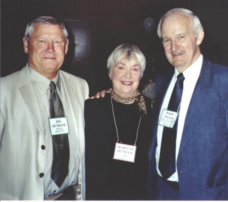 Jim and Marlene Dunham with Ralph Punky Stevens