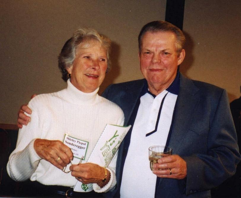 Shirley with Bill Bell (York '51)